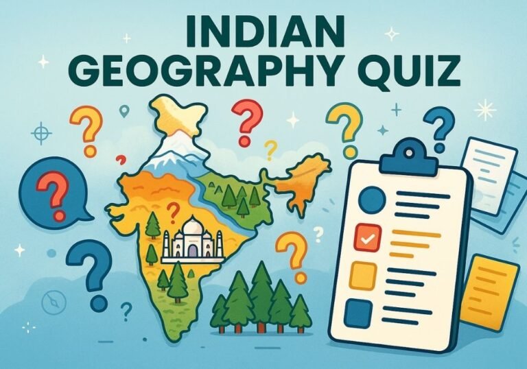 Indian Geography Quiz