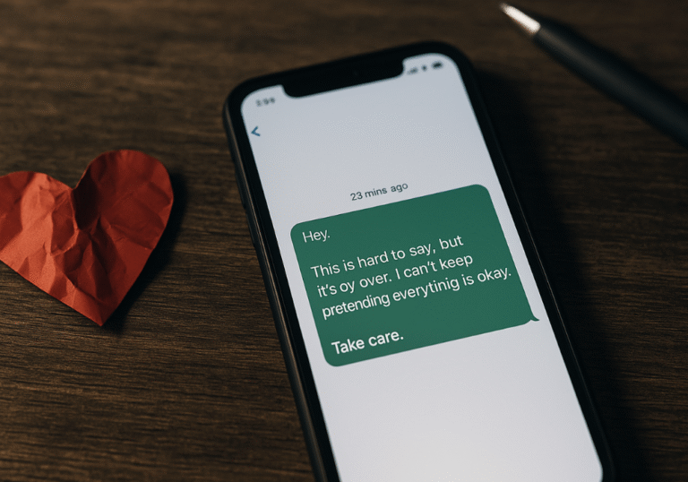 Break Up Text Generator