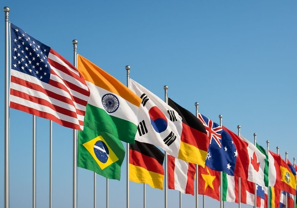 world flags