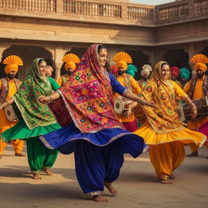 Can You Identify the Indian State by Costume-Punjabi State Dress