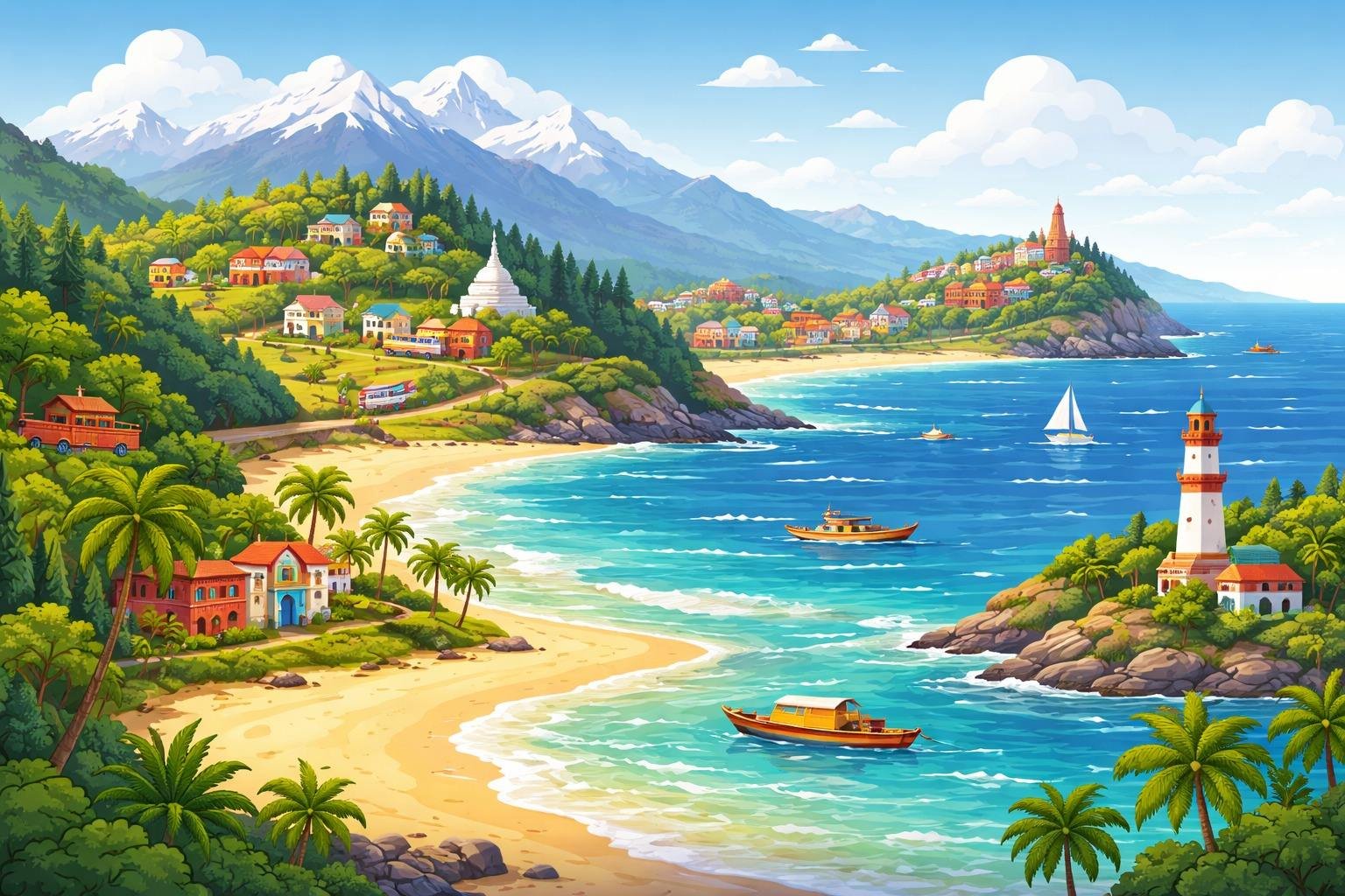 Hill Stations & Coastal Cities Nicknames Quiz India