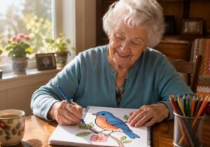 coloring books for shaky hands