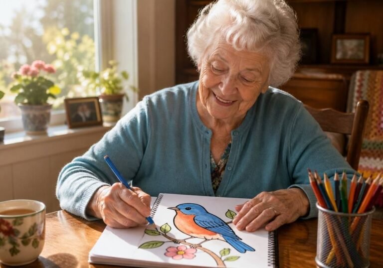 coloring books for shaky hands