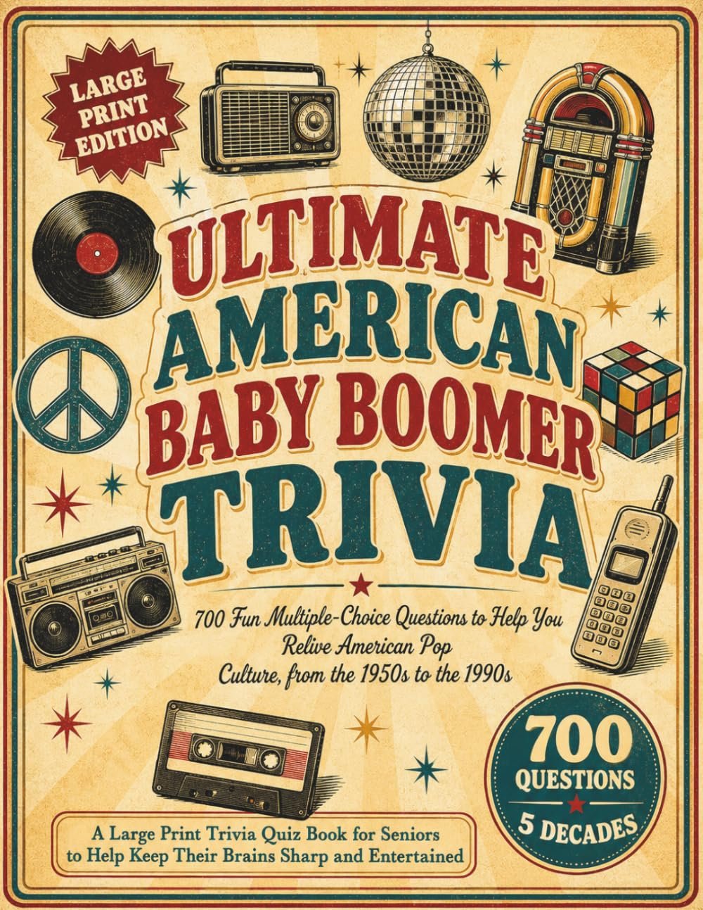 Ultimate American Baby Boomer Trivia book cover